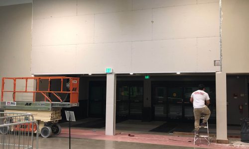 Tape Seams on Sheetrock