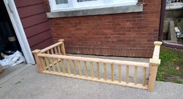 banister and rail replacement