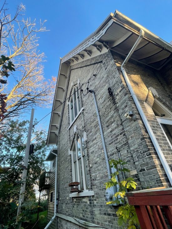 after repairs and painting