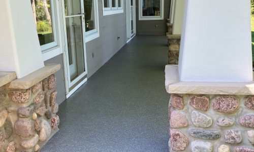 Front Porch Polyurea Coating