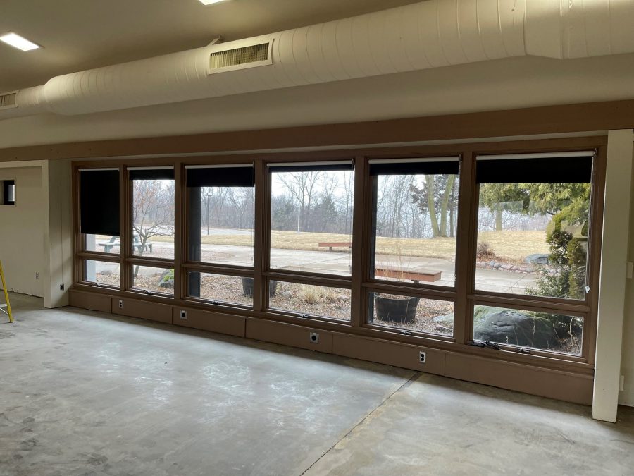 closer view of window trim after painting Preview Image 3