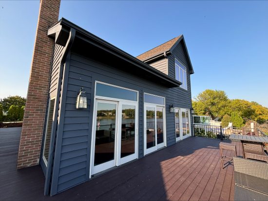 deck refinishing project