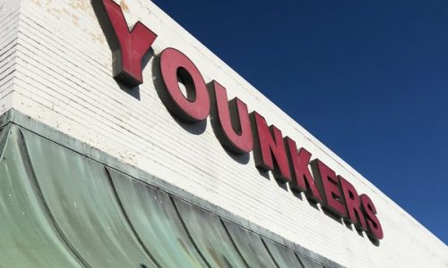 Front of Building Before Painting