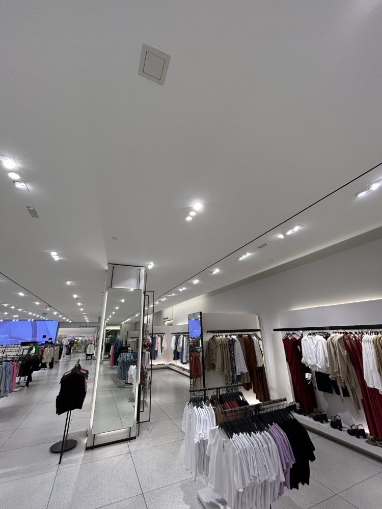 retail store ceiling after water damage repair Preview Image 2