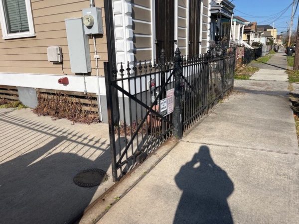 black metal fence outside of home Preview Image 5