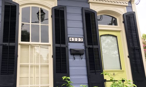 Mixed Trim, Shutters and Siding