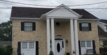 Limewash Brick Exterior Treatment