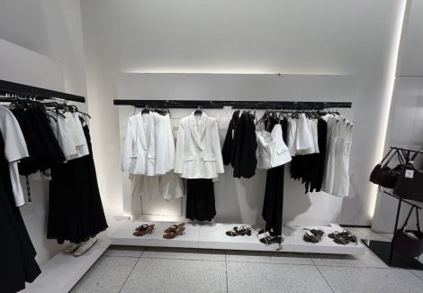 retail store display after water damage repair