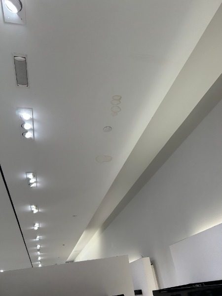 clothing store ceiling with water damage Preview Image 13