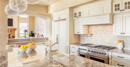 Kitchen Painting Project in Weston, MA