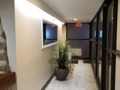 the after photo of a commercial business in wellesley, ma that recently had an interior paint job