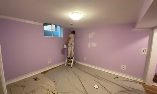 Painting the Purple Room