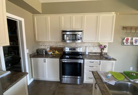 Kitchen Cabinet w/ Granite Countertops
