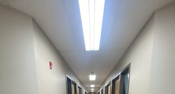 Commercial Hallway of Office Building
