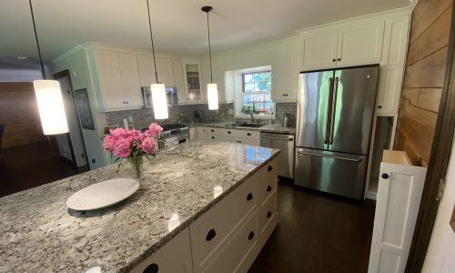 Another View of the Kitchen Cabinet Update