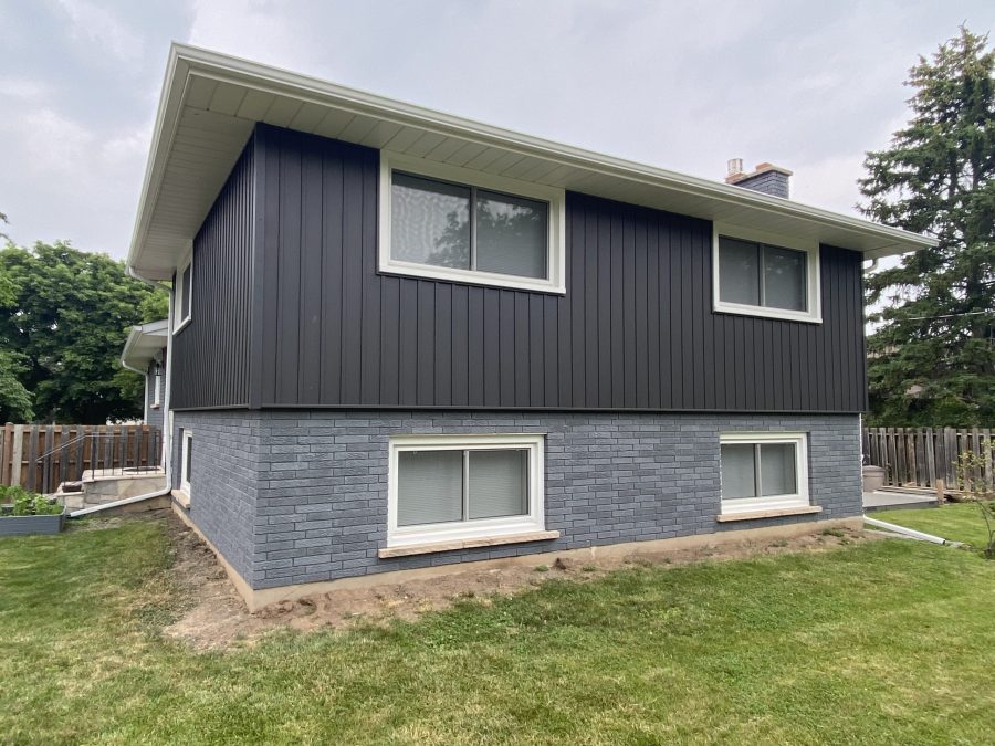 Side View of Brick Painting Project Preview Image 2