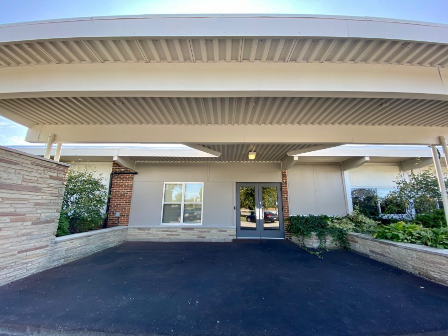 Siding, Flashing, Roof deck and Doors at Jubilee Church in Dunnville Ontario