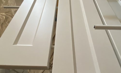 Repainted Baseboards