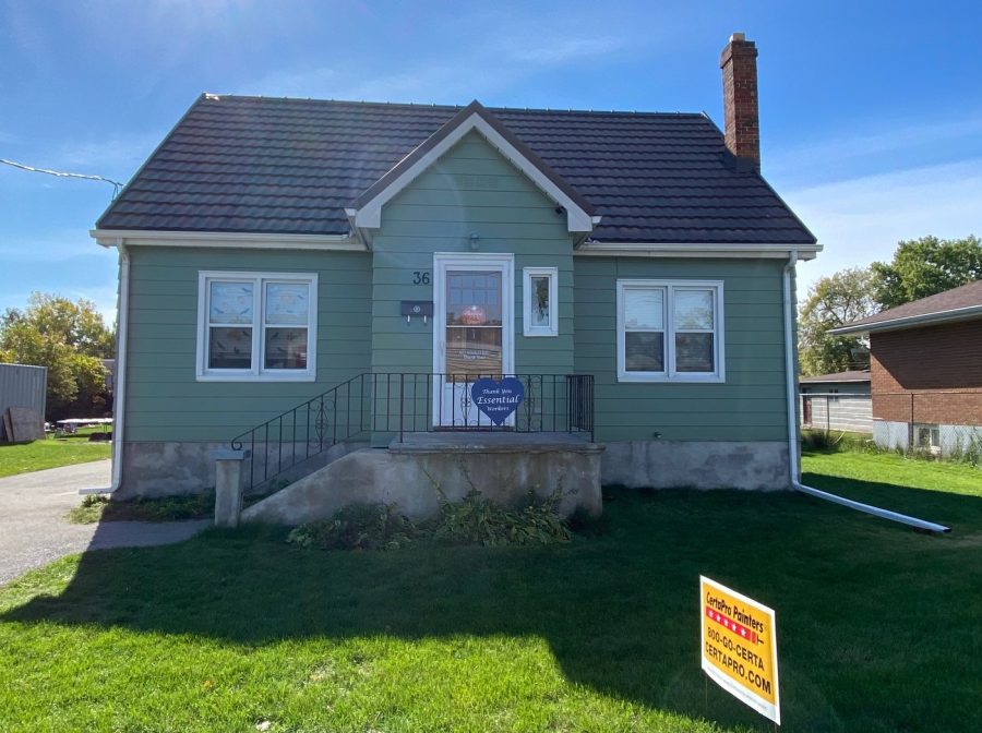 Exterior Aluminum Siding project