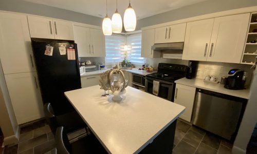 Kitchen Cabinet Interior Repaint