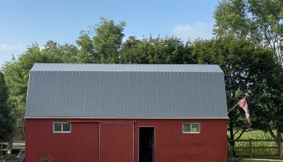 Barn Painting in Flamborough Ontario