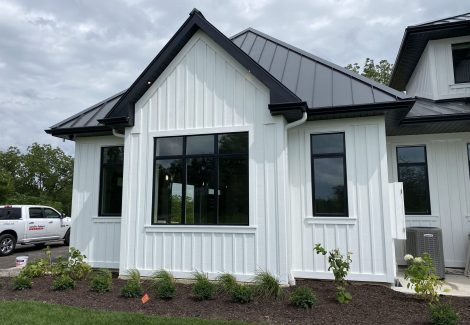 Painting Hardie Plank in Caledonia