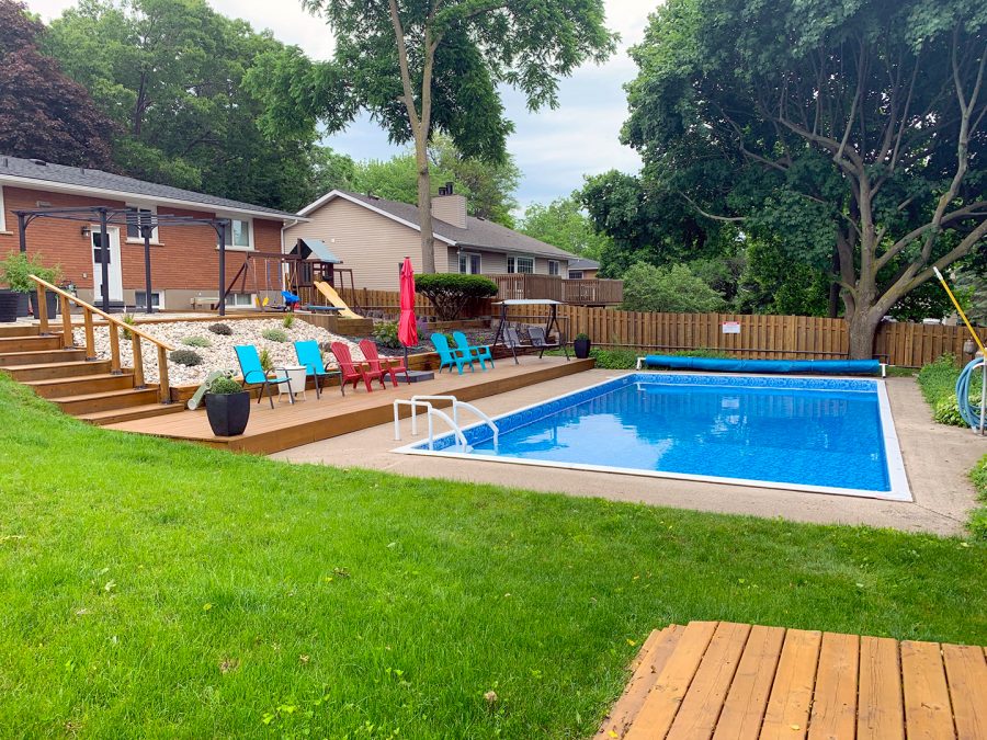 Deck and Fence Staining Project