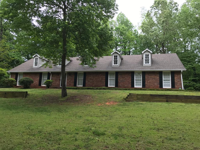 brick single family home in duluth ga before - certapro painters of duluth and norcross