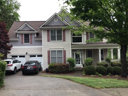 after photo of repainted exterior in duluth, ga