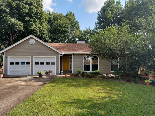 exterior of a home after repainting