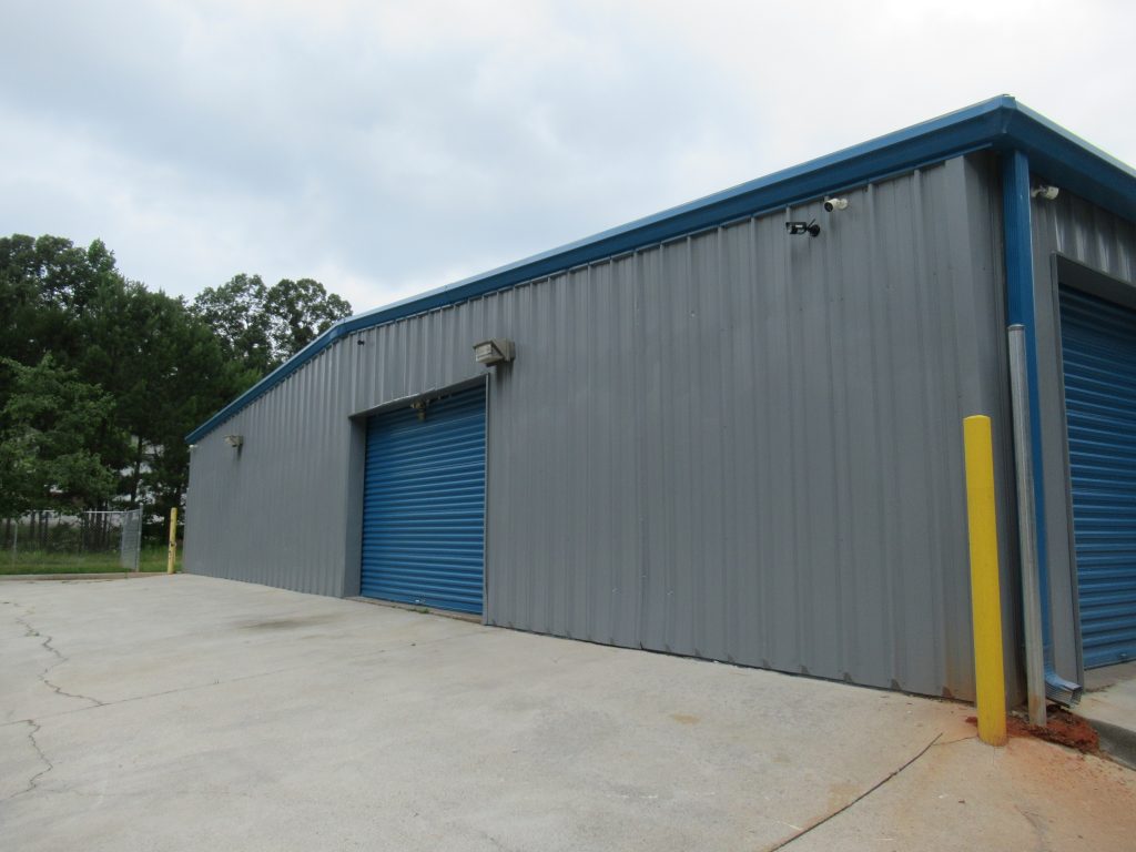 storage units after repainting