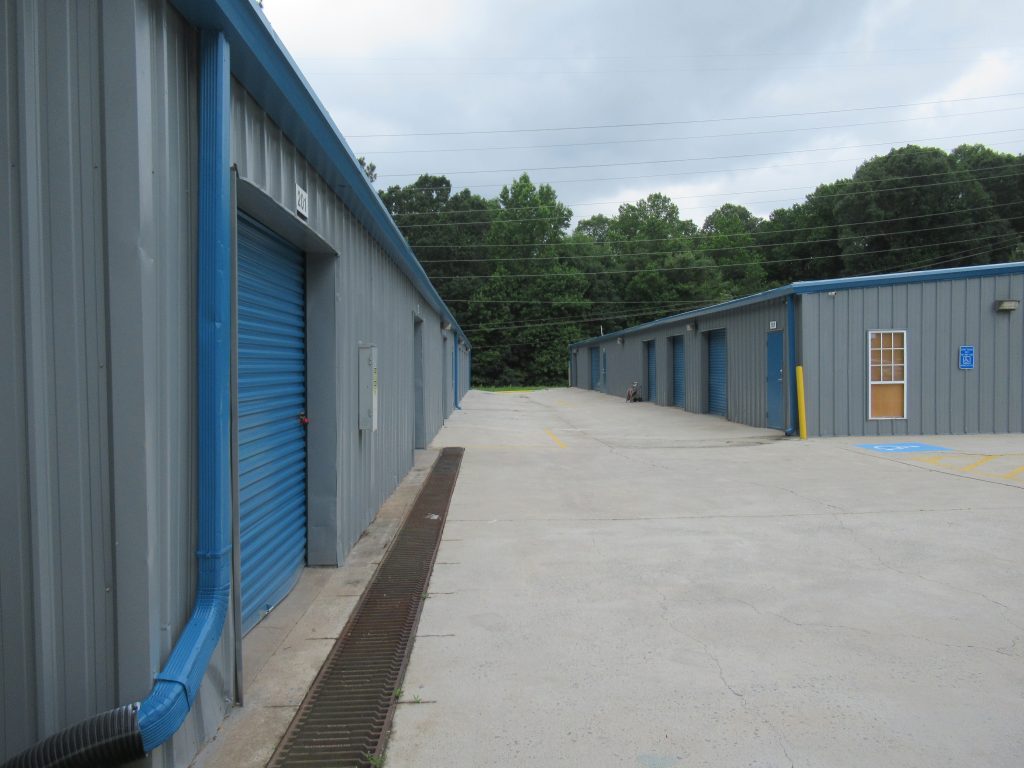 storage facility after repainting