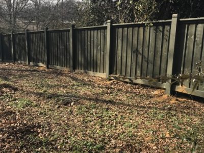 city of norcross park fence painting