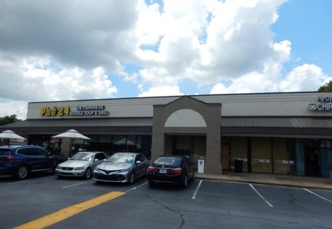 duluth village shopping center after 1 - repainted by certapro painters of duluth & norcross, ga