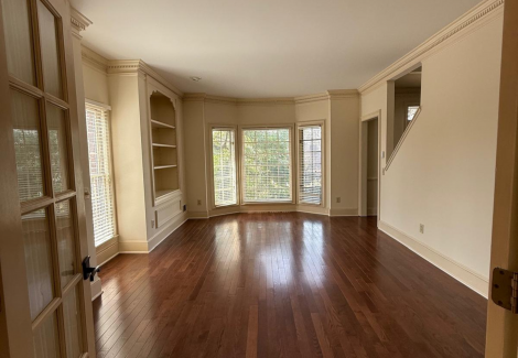 Repainted Den Project in Alphartetta, GA