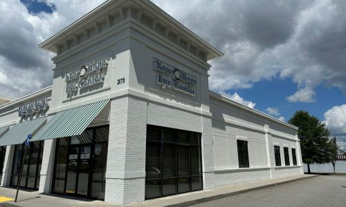 Shopping Plaza Side After Painting