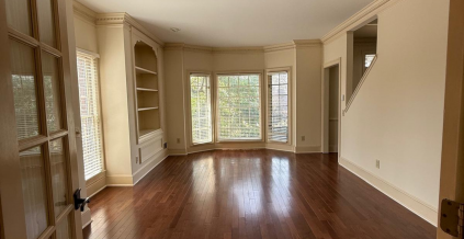 Repainted Den Project in Alphartetta, GA