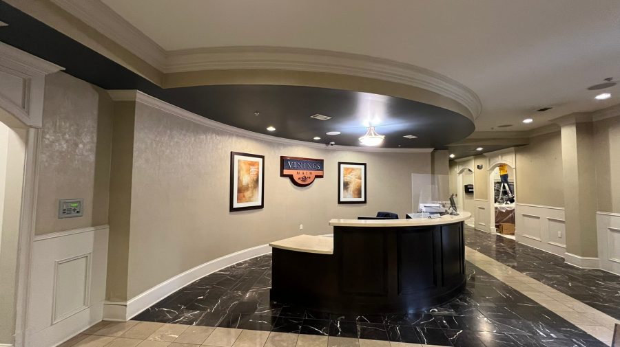 lobby commercial interior painting - before Preview Image 4