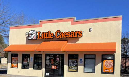 Little Cesars Restaurant Repainting