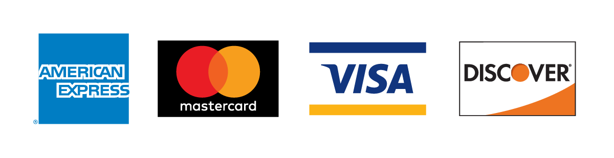 we accept most major credit cards