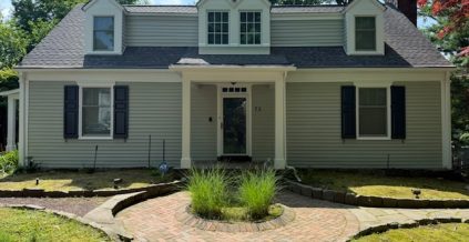 Residential Grey Exterior Painting