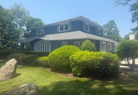 Blue House Painting Project