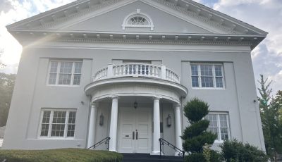 commercial office exterior painting