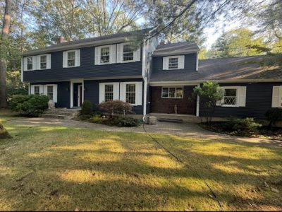 blue exterior painter