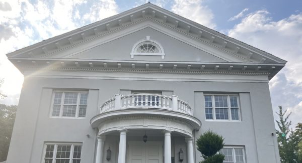 commercial office exterior painting