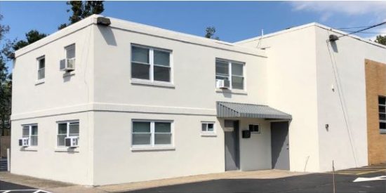 commercial gym exterior paint job