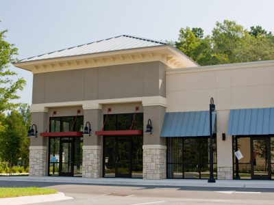 Retail exterior painting in North Canton OH