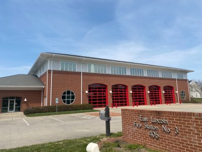 exterior painting for fire department in Denver, NC