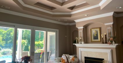 Living Room Interior Painting in Mooresville, NC ...