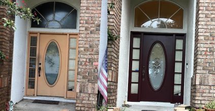 Residential Exterior Door Painting